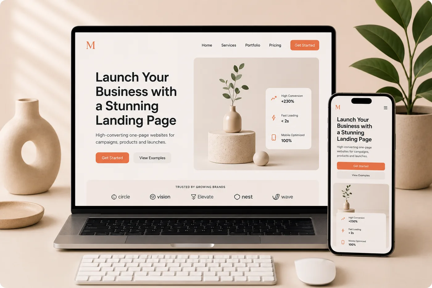 Landing Page